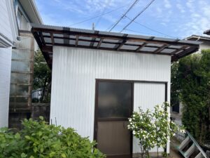 倉庫外壁張替え工事